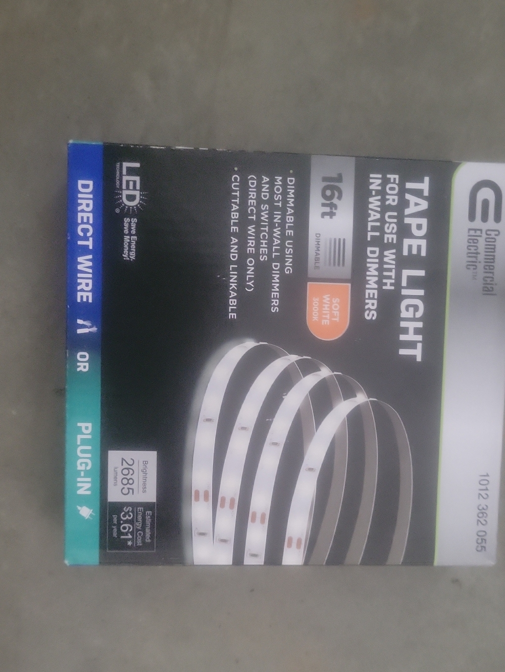 16 Ft Tape Light